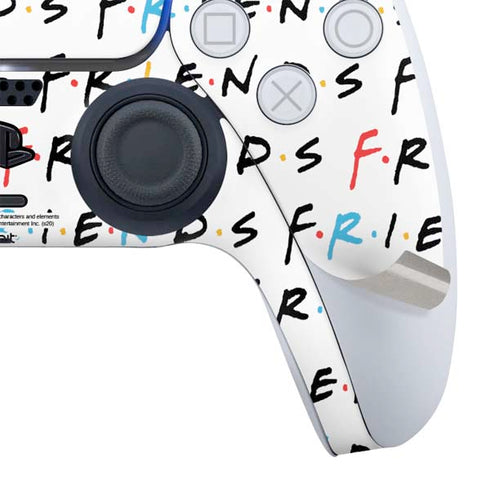 Warner Bros FRIENDS Pattern PS5 Controller Skin